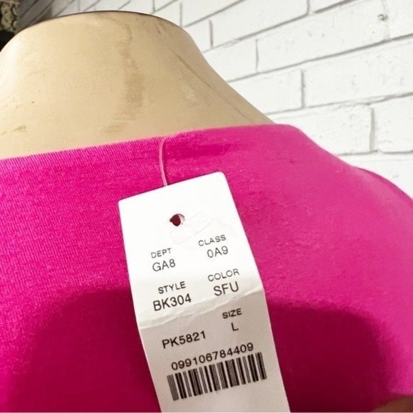 J.Crew Women's Pink FormKnit Cutaway Tank Top - Size Large - Picture 10 of 10